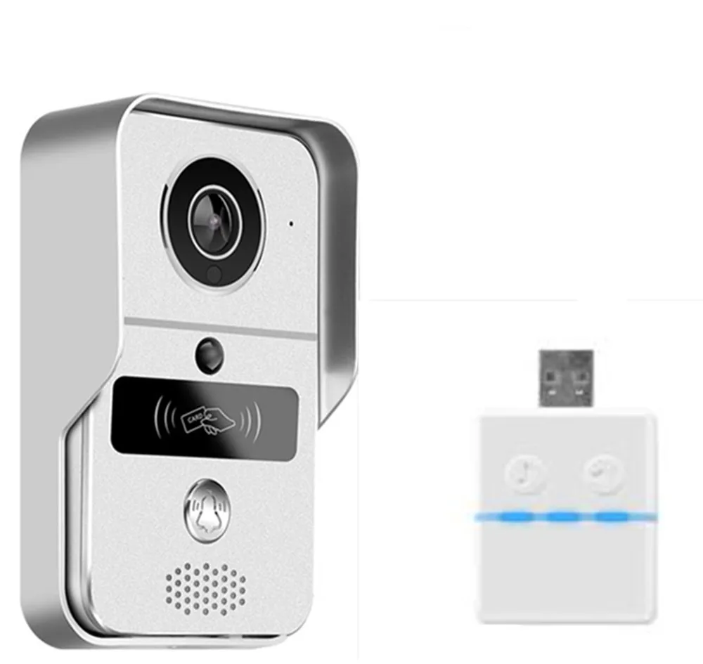 2MP 1080P Tuya WIFI IP Doorbell Intercom Wireless Video Door Phone Mobile Remote Control Visual Doorviewer With Chime