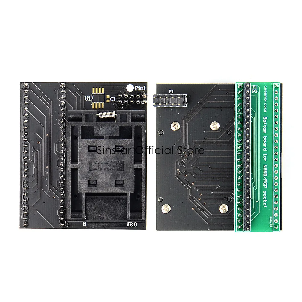 Top Bga63 Bga64 Bga48 BGA169-01 Programmeur Adapter Aansluiting Voor Rt 809H Emcc Nand Flash Programmeur