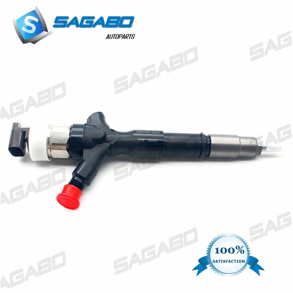 4PCS Original Common Rail Injector 095000-5920, 095000-5921,095000-592X, 23670-09070, 23670-0L020