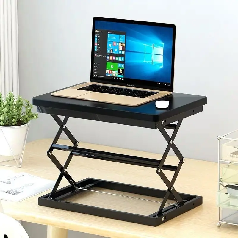 Stand-up computer lifting table laptop desktop computer desk standing office workbench desktop increase shelf  Liftable