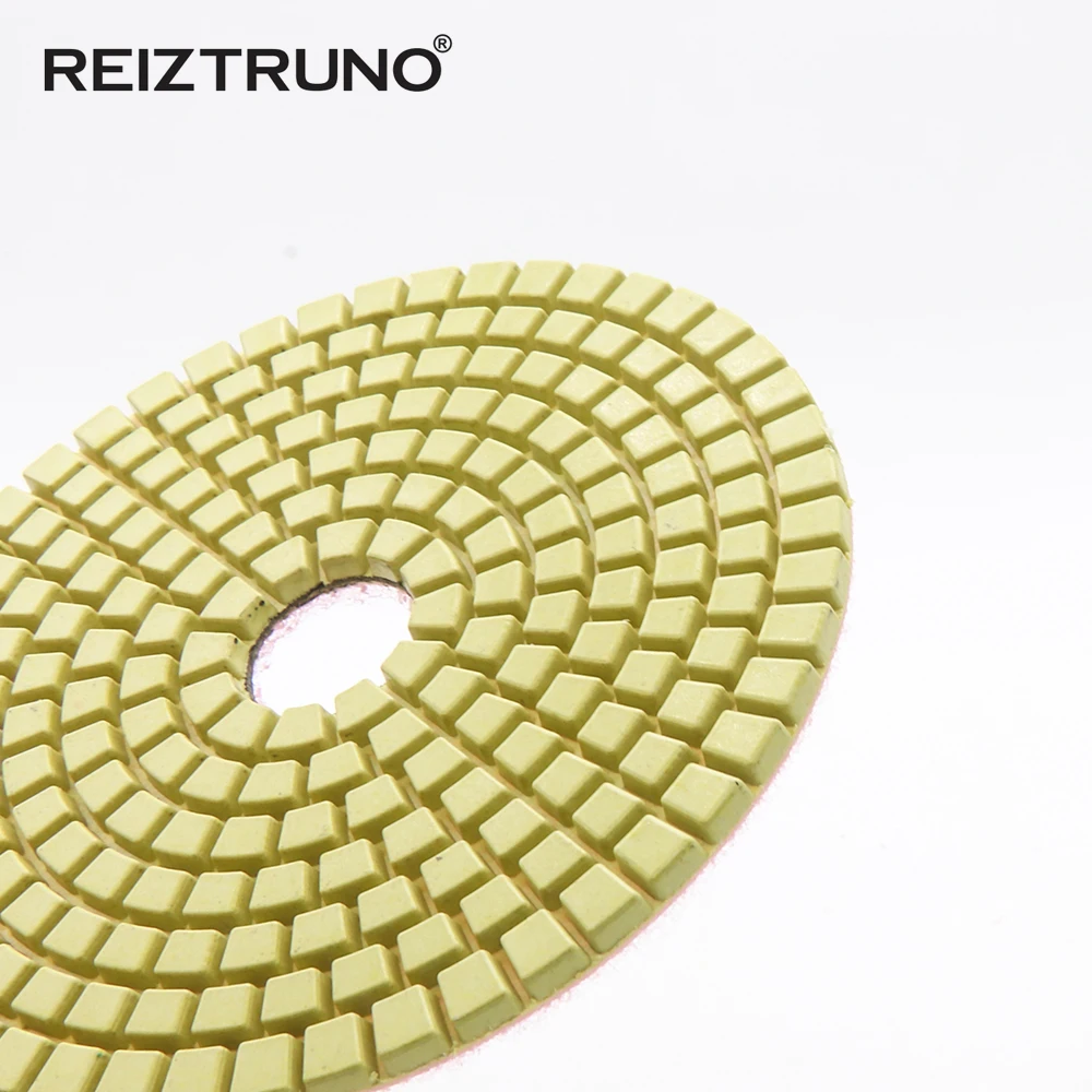 4นิ้ว100มม.3Pcs Diamond Polishing Pads เปียกแผ่นขัดสำหรับหินแกรนิตหินอ่อนคอนกรีต,ใช้เปียก