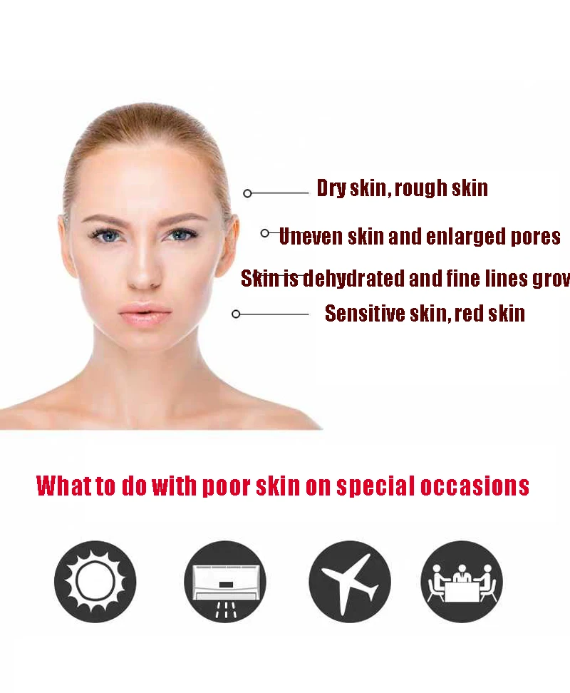 20pcs Korean Cosmetics Epidermal Growth Factor EGF Serum Face Care Acne Scar Wrinkle Removal Cream Spot Repair Firming Skin Care