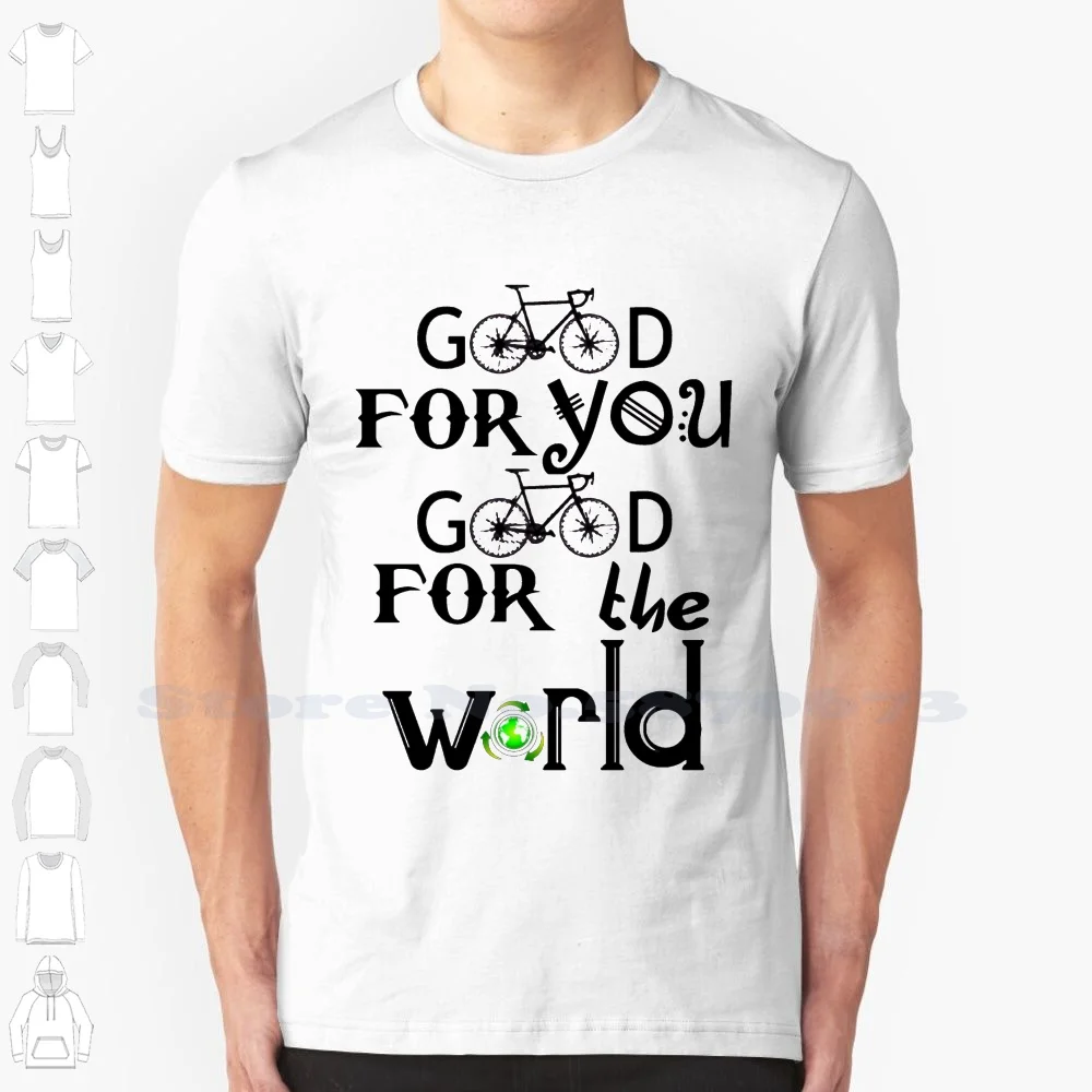 Good For You Good For The World 34 100% Cotton T-Shirt Stingray Aspect 970 Bicycles Bike Damen Gambler Genius Mountain Bikes