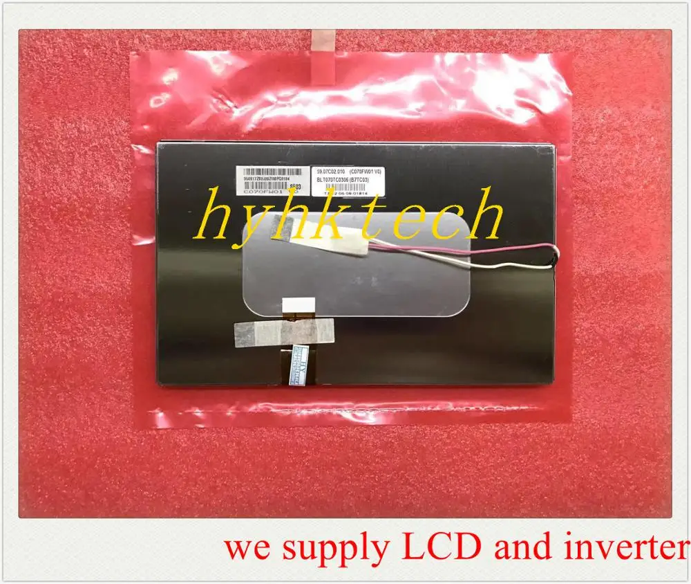 

C070FW01 V.0 C070FW01 V0 7.0 TFT LCD,new&Original+ in stock, tested before shipment