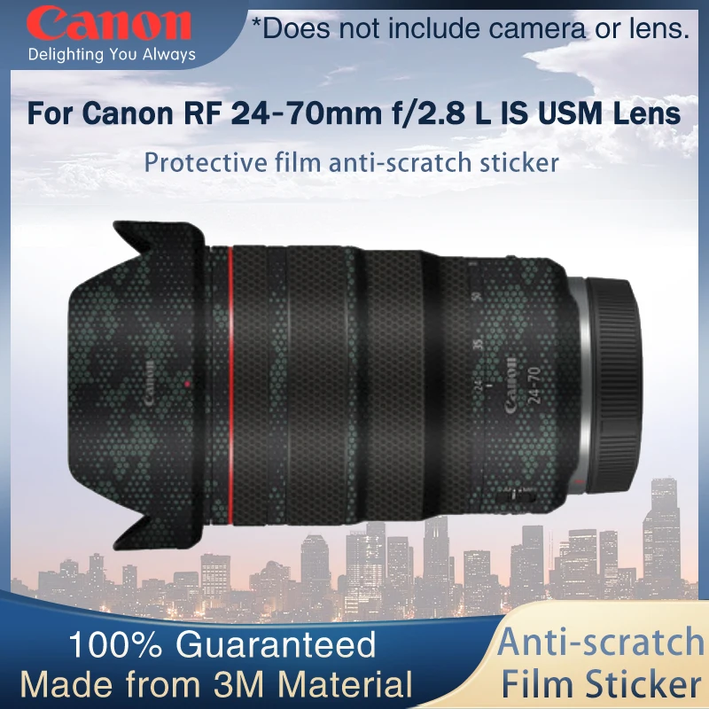 SLR lens RF24-70 Lens Protective film For Canon RF24-70mm F2.8 L IS USM Lens Decal Wrap Film Sticker Protector Wear Cover Skin