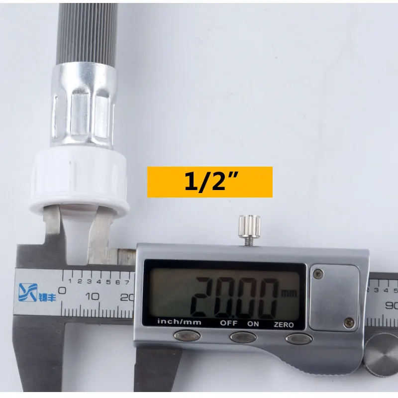 20 CM Chiều Dài Ngắn Nước Máy Giặt Ống Dẫn Vào Năm 1/2 Bên Trong Sợi Chỉ Đến 3/4 Chỉ 20 CM Giảm Đường Kính 25 lọc Khớp