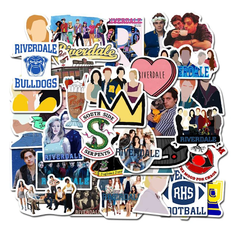 LL-061# 50/pcs American drama Dale PVC Personalized cartoon graffiti sticker Wall Bike Phone Sliding Plate Graffiti Styling