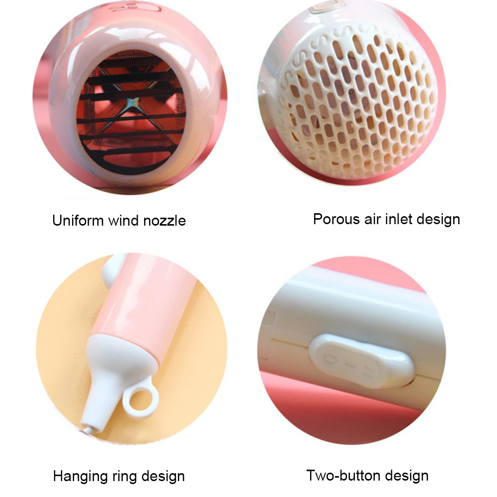 450 واط حار مبيعات مجفف شعر صغير طوي منزل المحمولة ثرموستاتي جمع الهواء المسافر المدمجة منفاخ مجفف الشعر الكهربائية