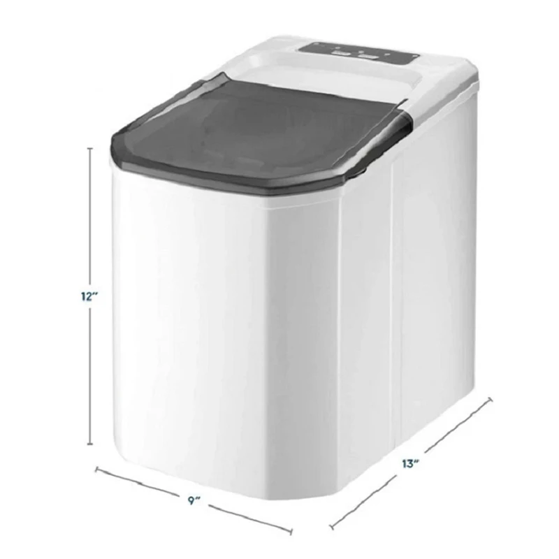 H-Z6 جهاز تكوين الثلج جهاز تكوين الثلج المنزلية الصغيرة 1.5L جهاز تكوين الثلج الحليب الشاي متجر 10-12 كجم/يوم بار آلة مكعبات الثلج آلة مكعبات الثلج ...