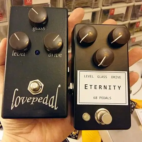 

New 68pedals eternity overload pedal, lovepedal black love re-enacted TS style