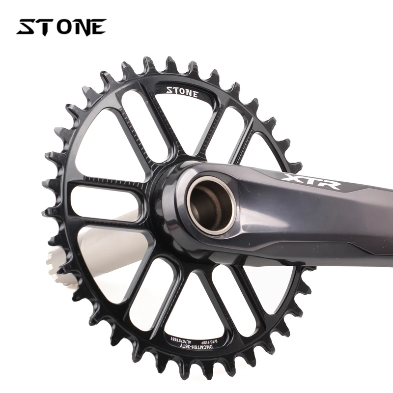 Stone Bike Circle MTB Chainring Direct Mount for  XT M8100 XTR M9100 SLX M7100 Narrow Wide Teeth 12 Speed Chainwheel