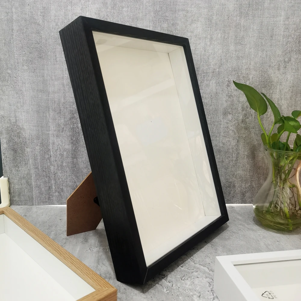 Schaduwdoos Diepte 3 cm Houten fotolijst voor het weergeven van driedimensionale werken Nordic DIY Houten fotolijst Fotodecor