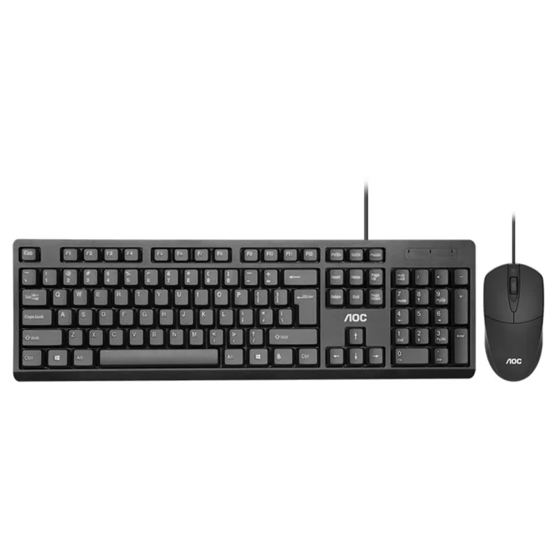 USB Juegos por cable ratón de teclado de computadora ergonómico impermeable ratón y de 104 llaves de teclado Kit de Combos oficina en casa