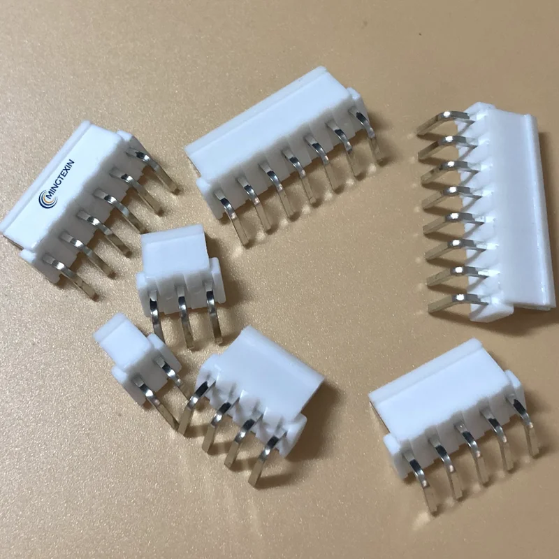 20PCS VH 3.96mm VH396 2P 3P 4P 5P 6P 7P 8P 9P 10P 11P 12Pin Straight/Curved needle VH3.96 Connector