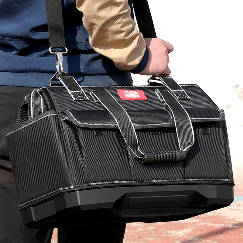 OUDISI Upgrade Tool Bag 13/17/19/21 Inch Large Capacity Oxford Waterproof Wear-Resistant Electrician Storage Bag
