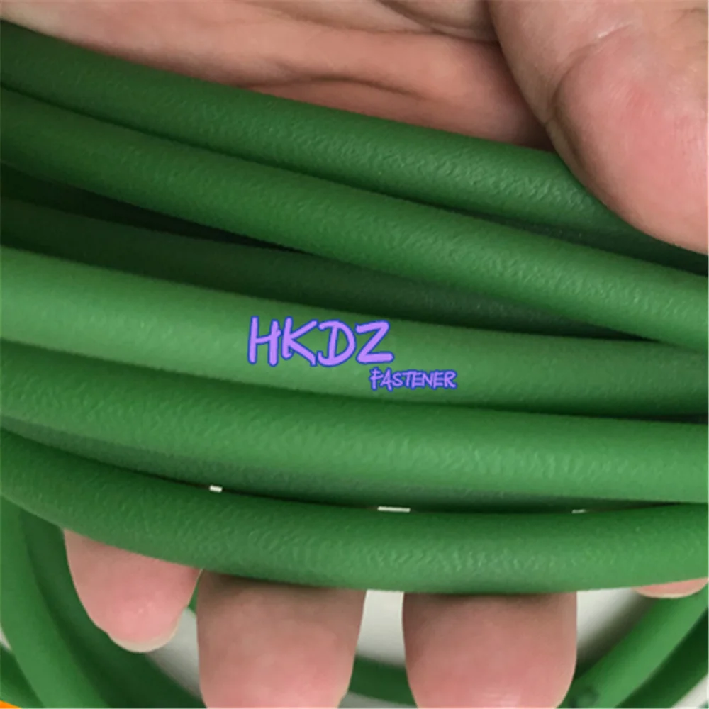 Picture 5: Green Polyurethane Conveyor Belts 2 3 4 5 6 7 8 9 10 12 15 18 20mm Synchronous Belt Strip Driving Motion Conveyor Round PU Belt