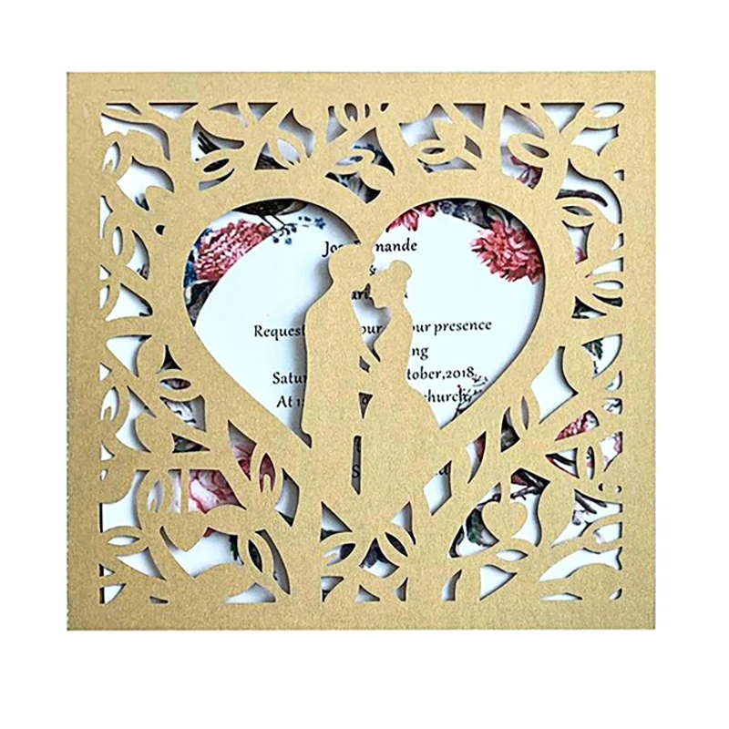 Wedding Invitation Dies Couple Metal Cutting Dies Craft Die Cut for Card Making Scrapbooking Stencil Wedding decoration