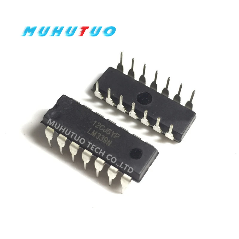 20PCS LM339 LM339N direct-insert DIP14 voltage comparator chip