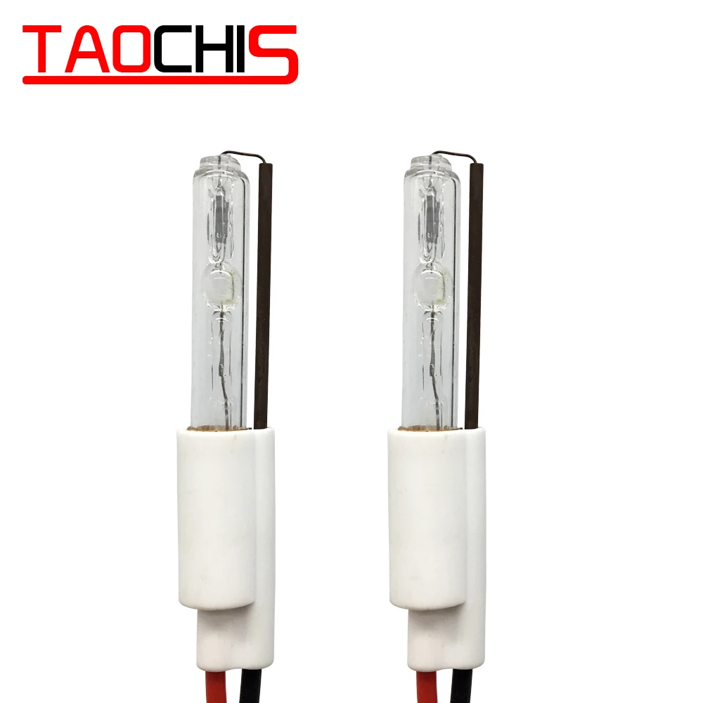 TAOCHIS AC 12v 35w Ceramics S21 21mm Auto HID Bulbs for 3.0 Inches Koito Q5 Bi xenon projector lens head light replace lamp