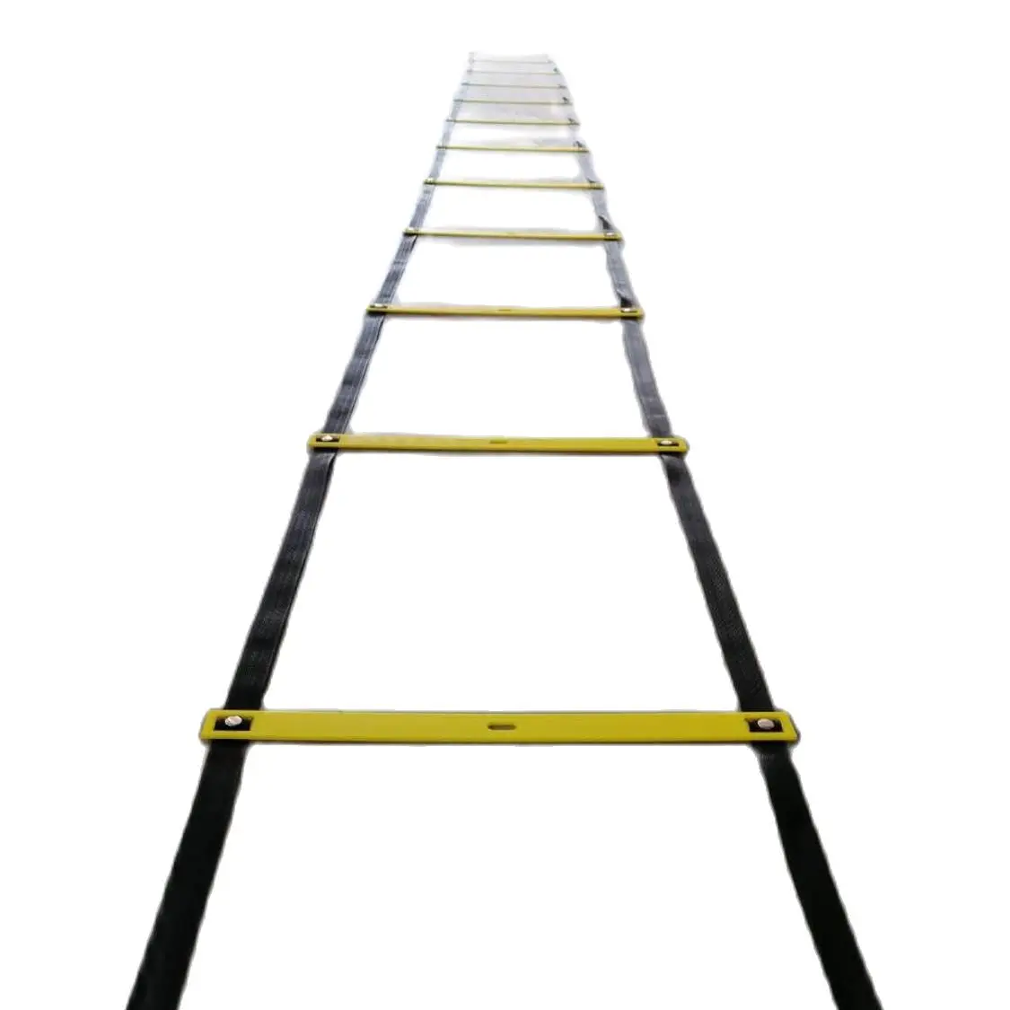 

Factory wholesale high quality soccer training equipment agility ladder football agility speed fixed rungs ladder 6 m 12 rungs