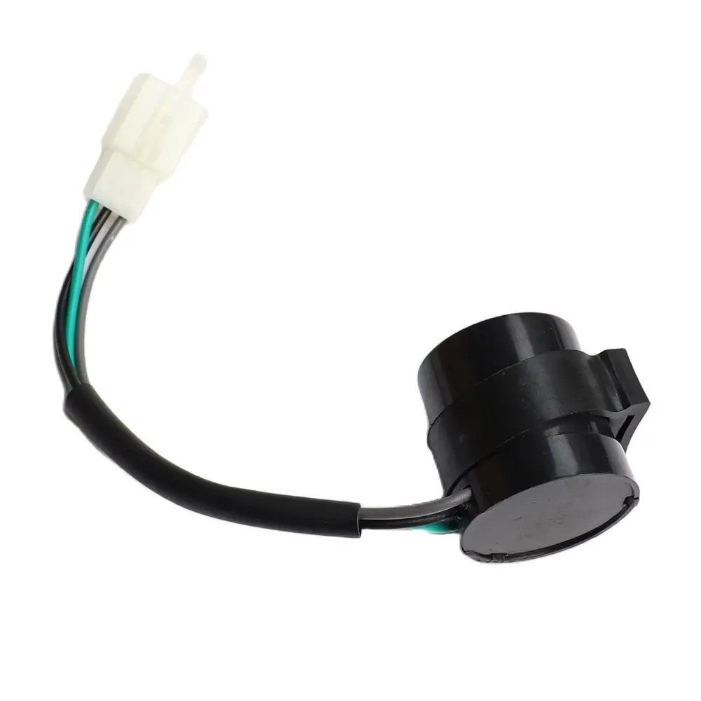 Black 3 Pins Round Turn Signal Flasher Relay Blinker For GY6 50-250cc Motorcycles Scooters Moped ATV Turn Signal Flasher