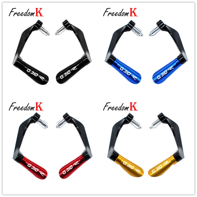 Motorcycle CNC Handlebar Grips Guard Brake Clutch Levers Guard Protector Fit For G310R G310 R G 310R 2017 2018 2019 2020 2021