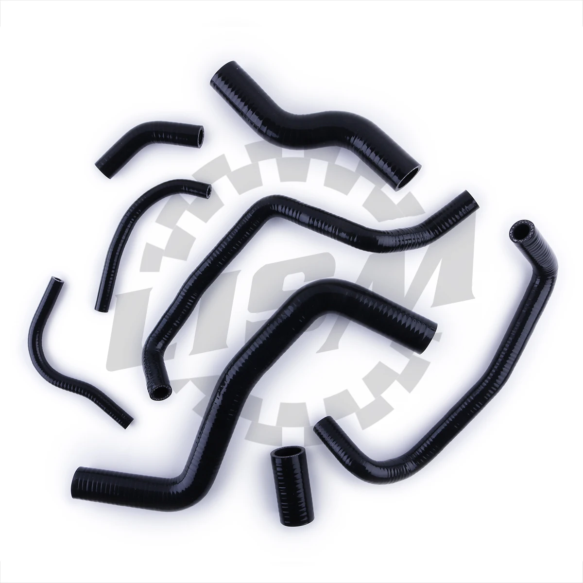 8PCS 3PLY For 1992-1997 Toyota Corolla AE101 AE102 AE111 4AFE 7AFE 1.8 93 94 95 96 Silicone Radiator Coolant Tube Hose Kit Pipe