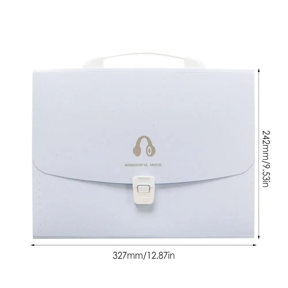 2 confezioni cartella di File espandibile portatile di grande capacità cartella espandibile portafoglio fattura ricevuta lettera fisarmonica organizzatore di documenti