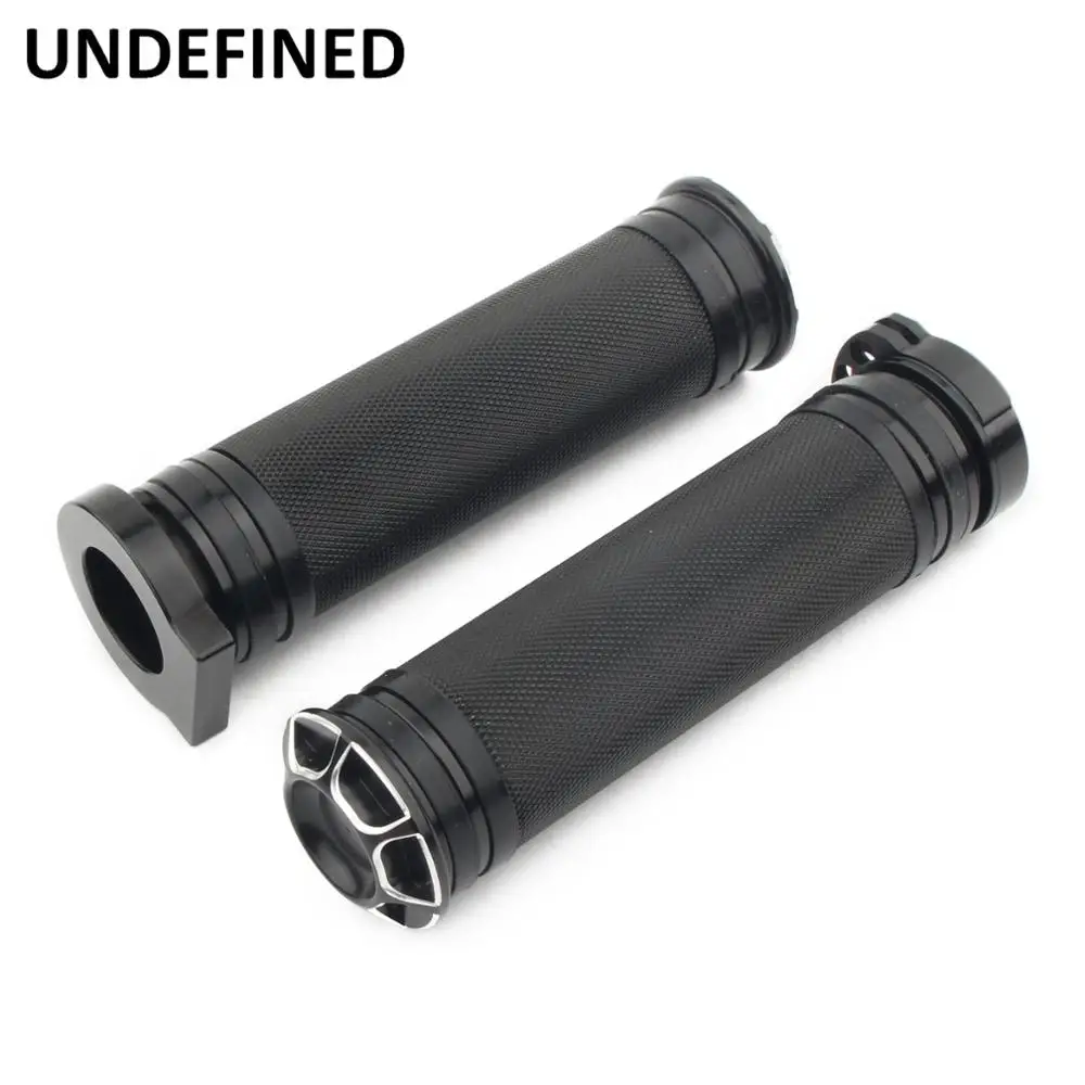 22mm 7/8\'\' Handlebar Grips Motorcycle Handle Grip Black CNC For Harley Street 750 500 XG500 XG750 2015-2020 XG 750 ROD 750-Rod