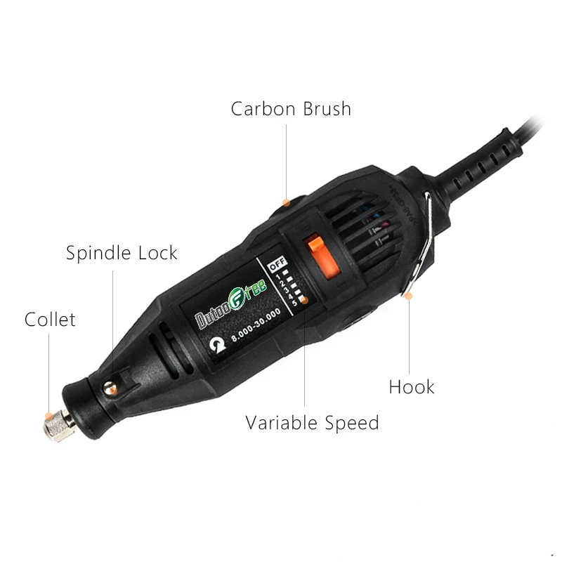 151 unids/set Mini taladro eléctrico grabador herramienta rotativa 110V/220V amoladora de pulido pluma de grabado Dremel de velocidad Variable con A