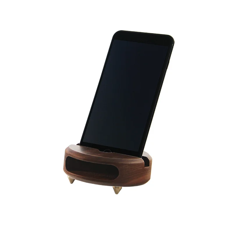 Imagem -06 - Alto-falante de Celular Suporte de Mesa de Madeira para Amplificador de Som Celular Iphone Android