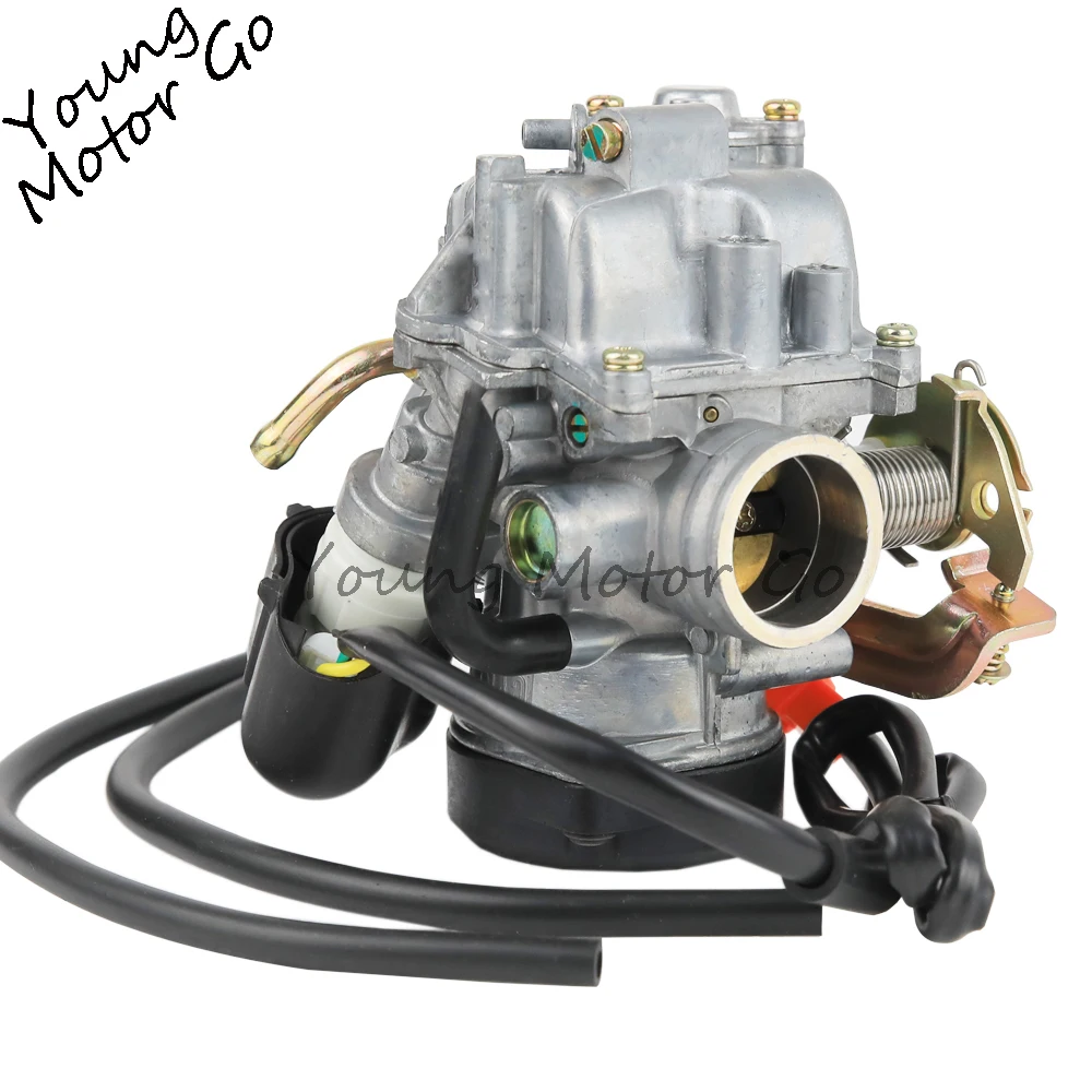 Aluminum 26mm CVK CVK26 Carburetor Light Carb for Piaggio-Aprilia Scrabble GY6 150-250CC QUADS GO-KART BUGGY Scooter ATV