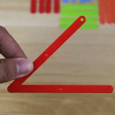 Mathematical tool model three-dimensional geometric appliances quadrangular teaching supplies demonstrator magnetic