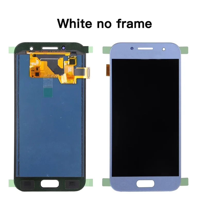 Oled lcd Can adjust brightness LCD For Samsung Galaxy A3 2017 A320 LCD Display Touch Screen Digitizer Assembly + Tools + glue