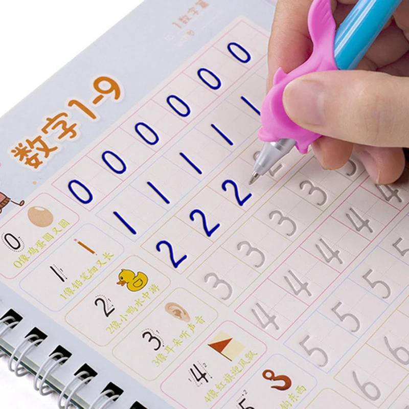 Kinderen Praktijk Kalligrafie Groef Praktijk Schrift Kleuterschool Digitale Pinyin Baby Voorschoolse Verlichting Beginner