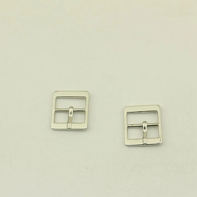 30pcs 20mm Rectangle Metal Pin Roller Buckle Bags Shoes Belt Slider Buckles DIY Leather Craft Adjust Clasp Hardware Accessories
