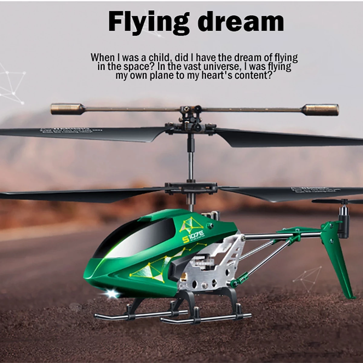 

NEW Upgrade RC Helicopter With Electronic Gyroscope Anti-Collision Anti-Fall Alloy Aircraft Helicopter Children's Toy Model