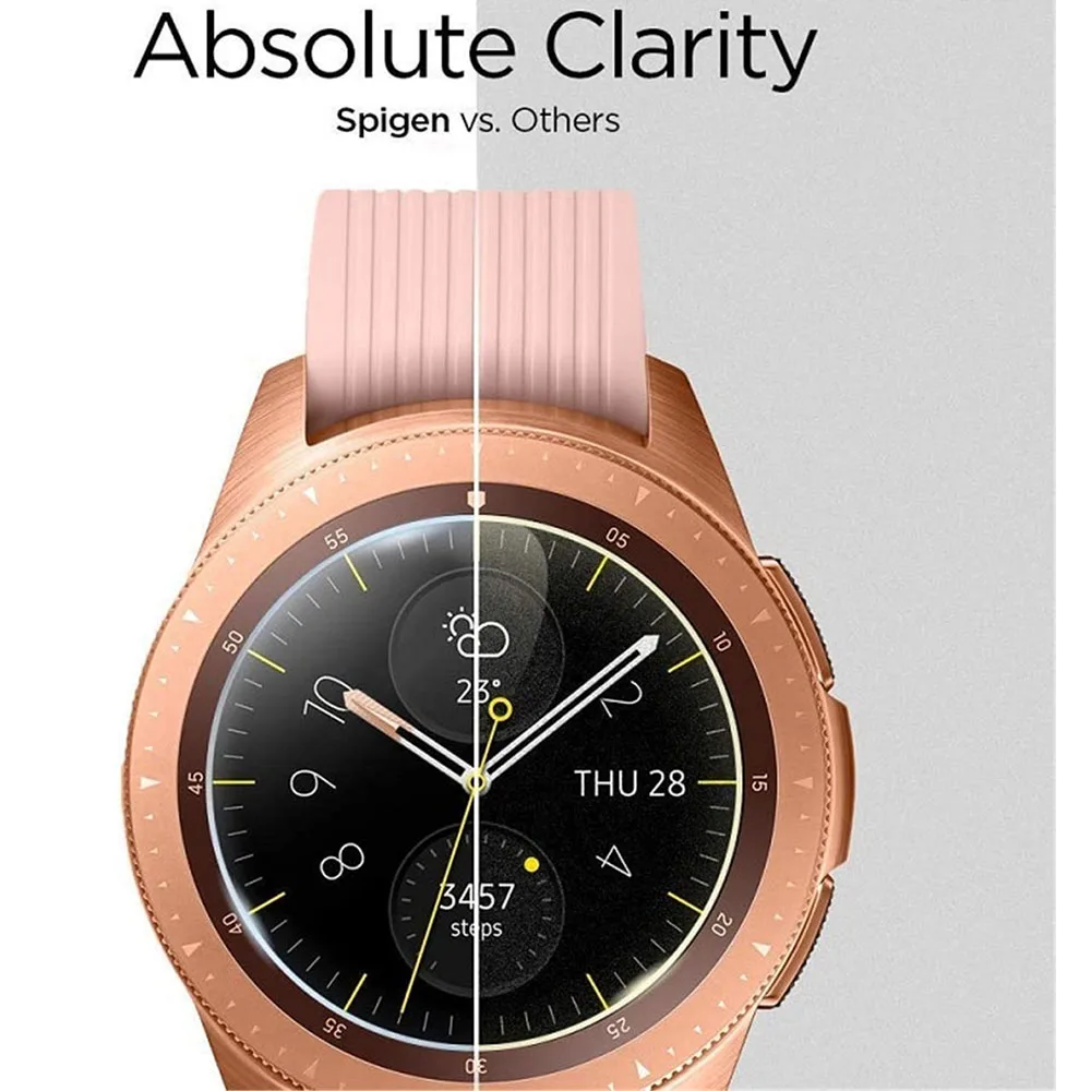 3Pcs 6Pcs ภาพยนตร์สำหรับ Samsung Galaxy นาฬิกา42Mm หรือ HD ป้องกันฟิล์มป้องกันการระเบิดป้องกันฝาครอบ