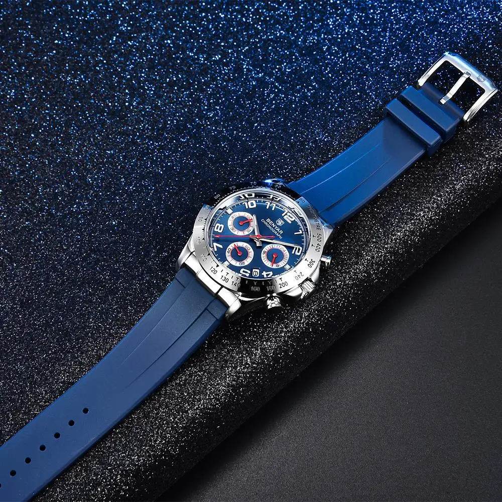 2023 New BENYAR Top Brand Men\'s Sports Quartz Watch Fashion Luxury Waterproof Chronograph Military Watch Relogio Masculino