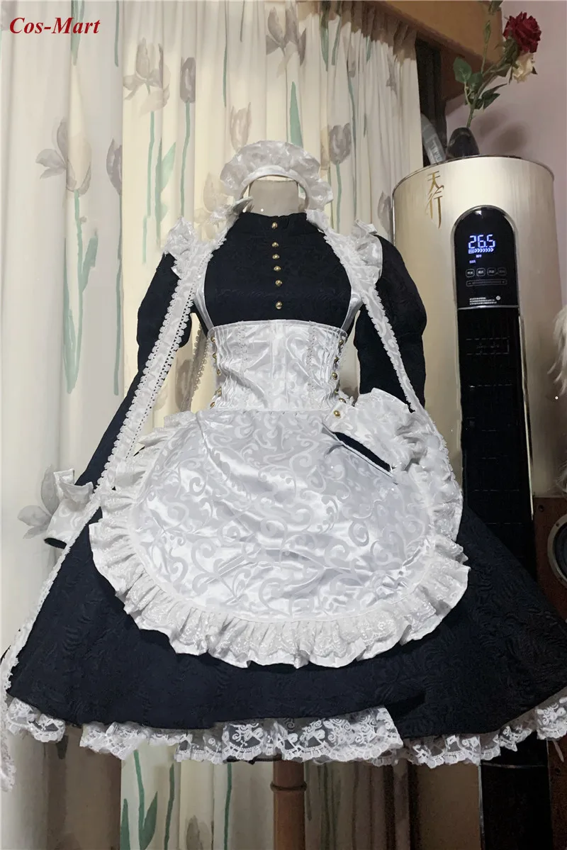 Anime Azur Lane HMS Sheffield Cosplay Costume Original Skin Fashion Maid Dress Activity Party Role Play Clothing Custom-Make