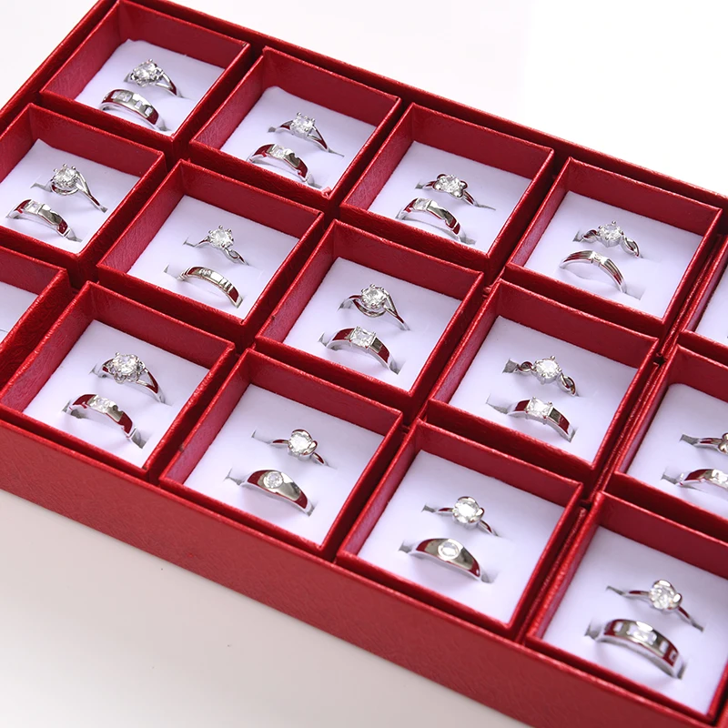 15pairs/Set Fashion Couple's Silve Golden Color Zircon Rings For Men Women Wedding Engagement Gift Open adjustable Jewelry