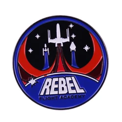 Rebel Flight Academy Enamel Pin Rebel Alliance Resistance Great Collection