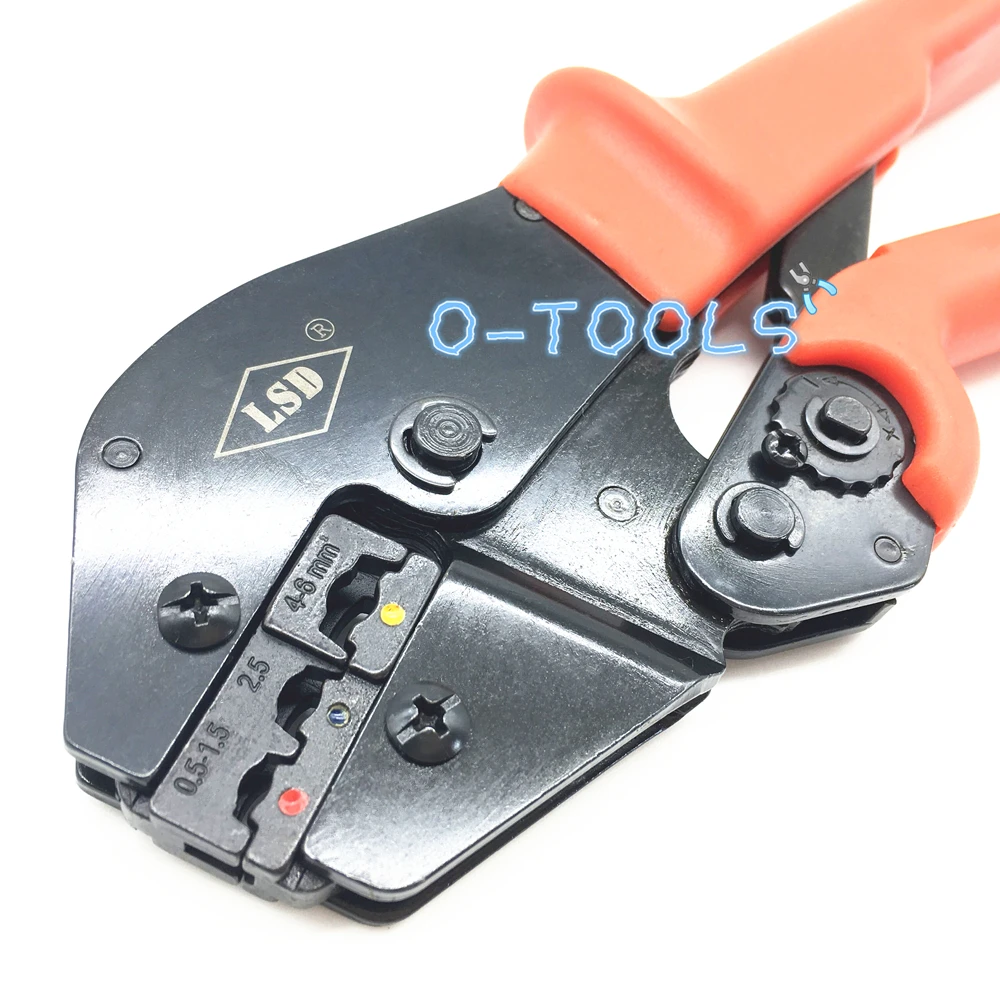 Ratchet Crimping Tool clamp insulated Terminals Crimping Tools For Plier Crimper 0.5-6mm2 AWG20-10 AP-03C