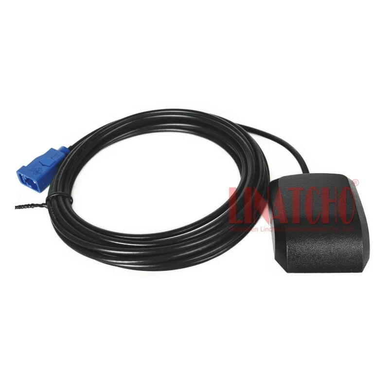 RNS2 RNS-E MFD2 VW SAT NAV Aerial Signal 1575.42MHz FAKRA-C Connector Small GPS Antenna