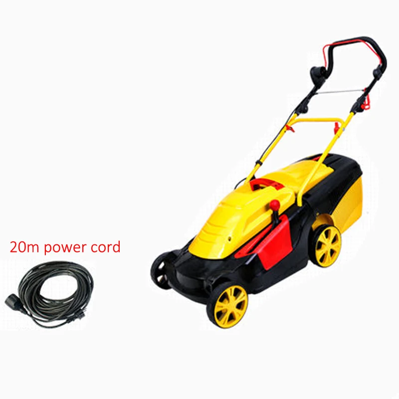 

6 Gear Grass Mowing Height Adjustable Home Hand Push Electric Lawn Mower Comfort-40EL Small Mowing Artifact Weeder Lawn Trimmer