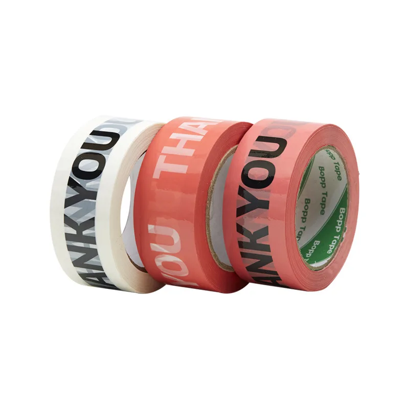 4.5CM 100M Cartoon Cute Patterns High Adhesive Tape Letter Print Packing Tape High Viscosity High Strength Decorate DIY Tape