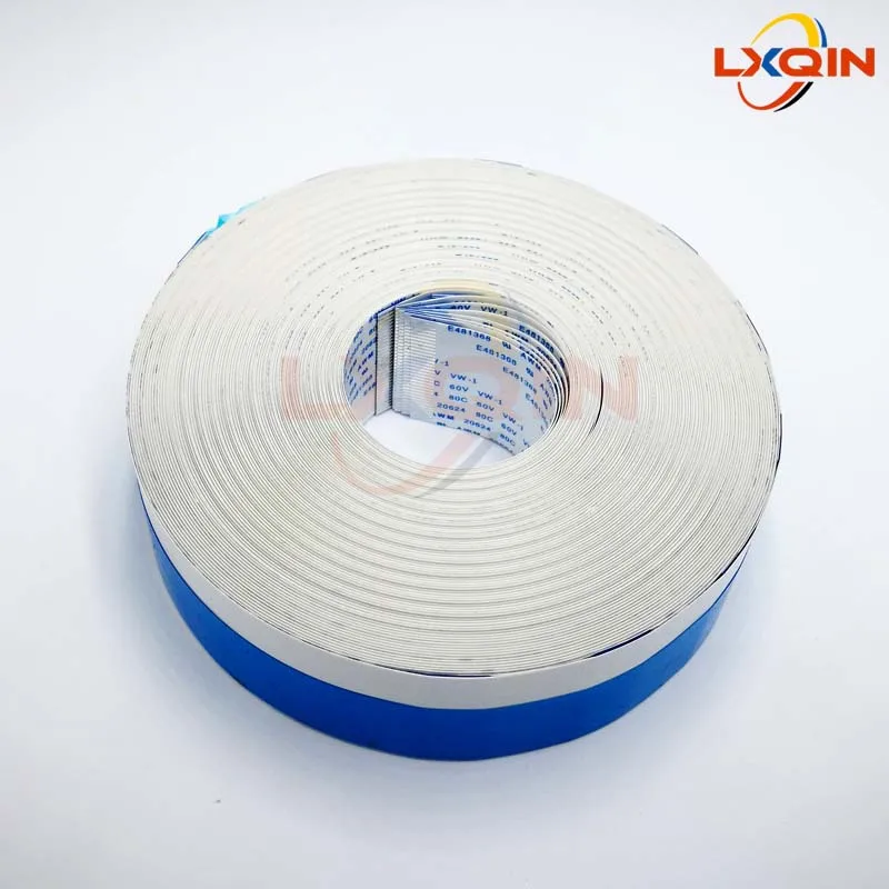 LXQIN 1pcs printer data cable 31pins 4000mm pitch 1.00mm A  inkjet plotter 31P long flat cable FFC