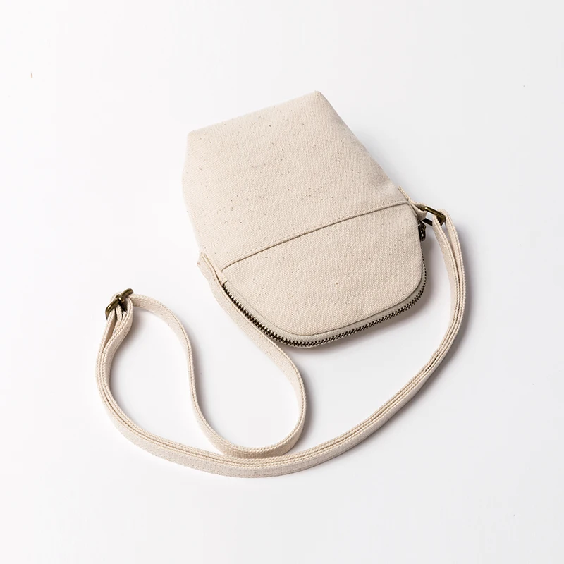 

Summer small fresh bag women 2019 new high-end foreign style shell canvas bag