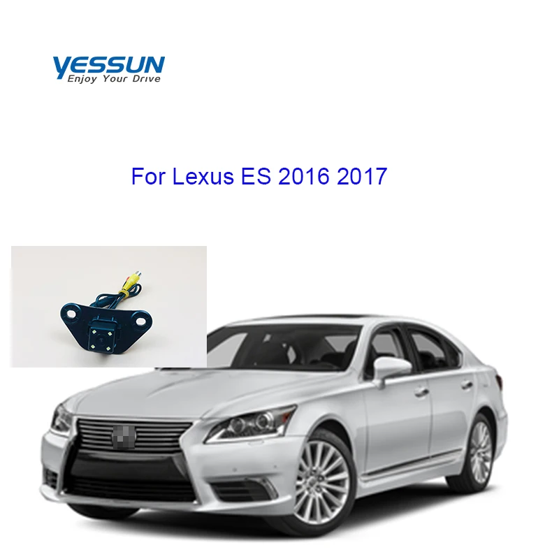 For Lexus ES 2016 2017 starlight car rear view cameralicense plate car reversing