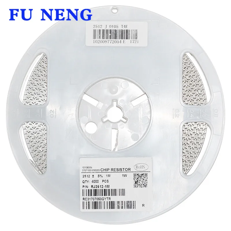 50 sztuk/partia 2512 SMD Chip rezystor 5% 0R-1M R001 R010 R100 R020 1R 10R 100R 1K 10K 100K 1M ohm